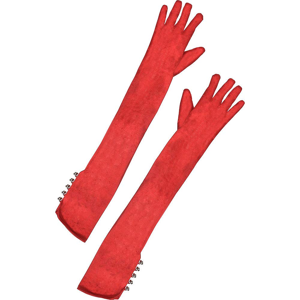 Suit Yourself Cruella De Vil Halloween Costume Accessory Kit for Women, 101 Dalmatians, 2 Pieces