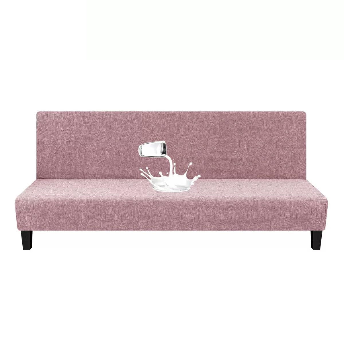 Housse de canapé extensible sans accoudoir clic clac imperméable universelle