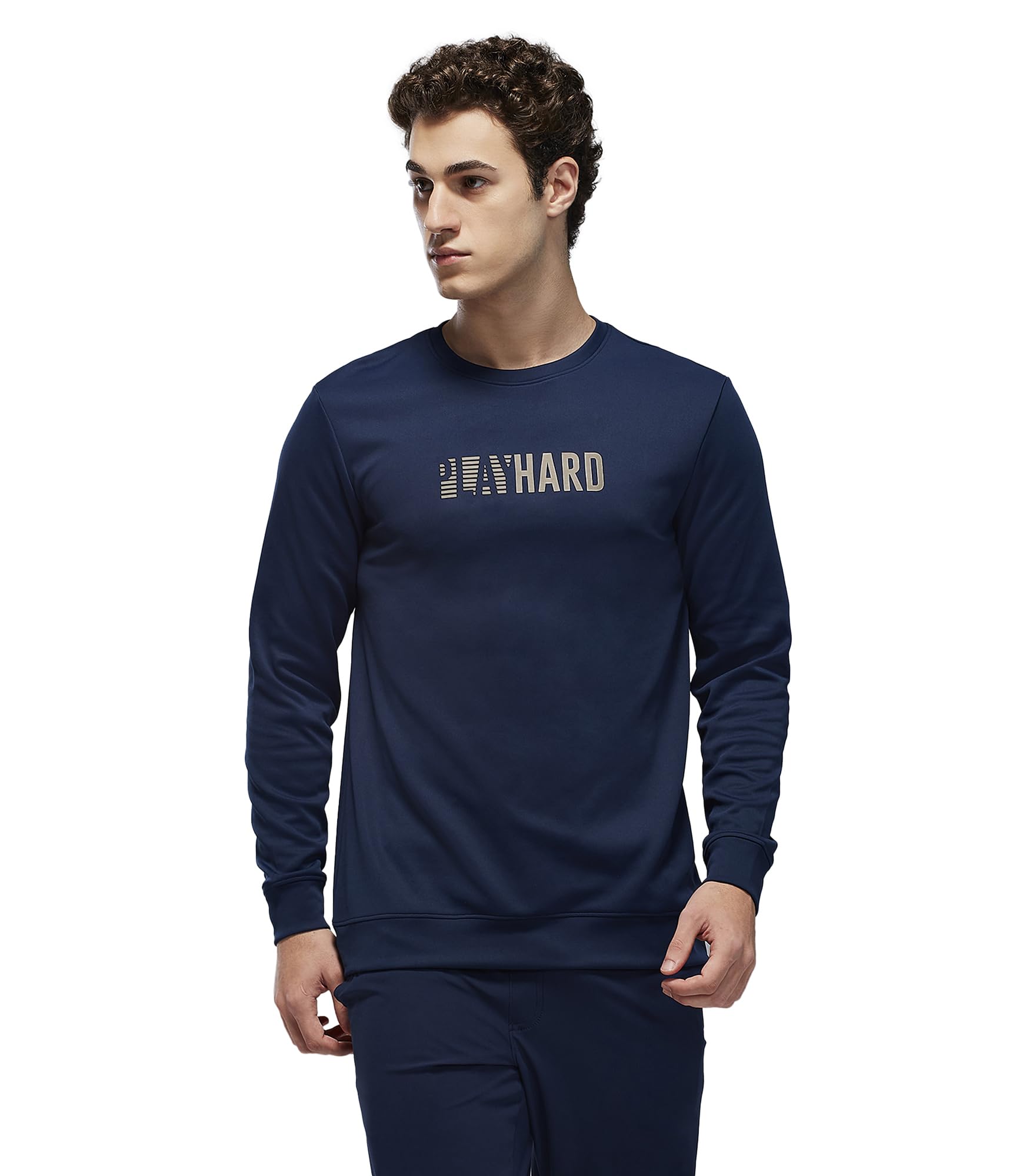 technosport Men Polyester Round Neck Graphic Print Sweatshirt for Gym, Workout & Sports-picture-24