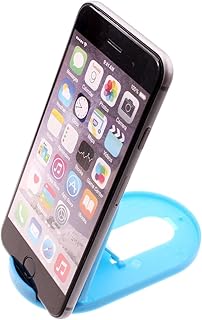 Fold-up Stand Blue Holder Compatible with Cricket Debut/Debut Smart/Debut S2, Travel Desktop Cradle Dock Folding
