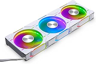PHANTEKS D30 PWM Regular Airflow D-RGB Lüfter, 3er Pack - 120mm, weiß