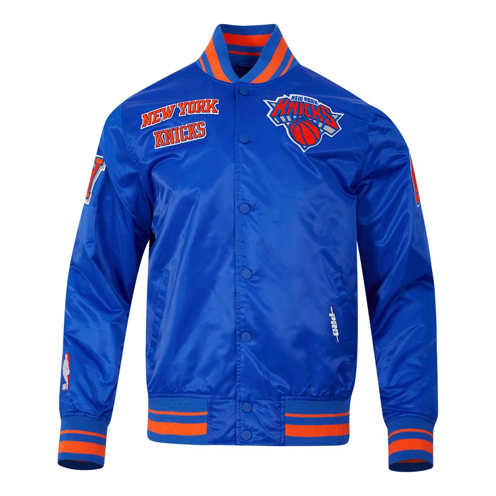 Pro Standard NBA Retro Classics Pro Satin Yd Rib Jacket Veste Homme