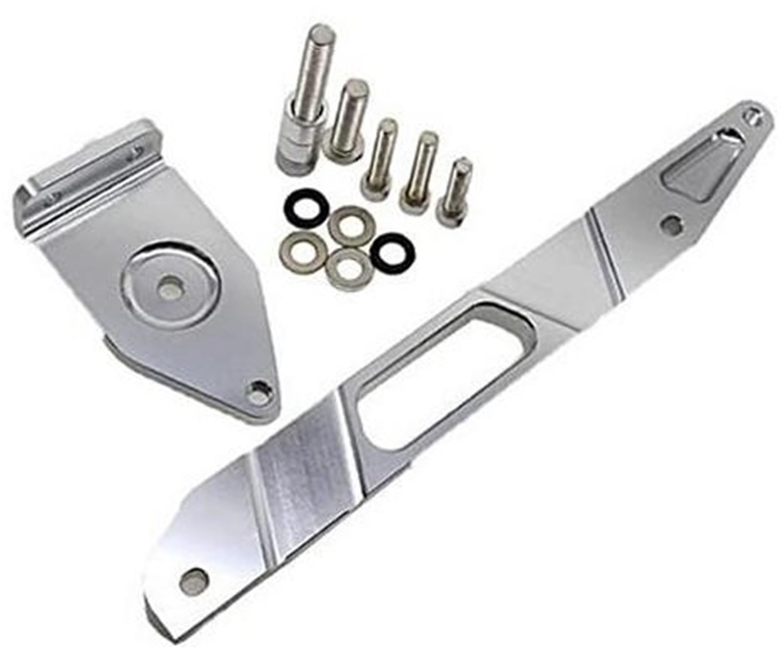 Wspornik stabilizatora węgla motocykla CNC, XJR1300 XJR 1300 2002-2015, zestaw wsporników montażowych Jednostka sterująca jazdą motocyklem(BLACK 5)