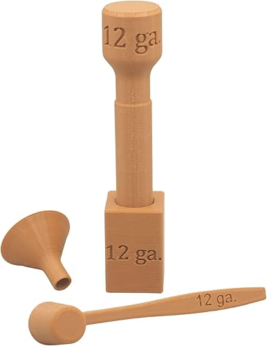 Cartucho de papel de calibre 12 antiguo kit básico para pistola de polvo negro calibre 12