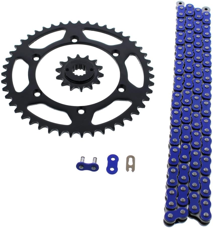 Kawasaki Klx650r 650 Rスプロケットブルーチェーンとブラック14 47 110l Triple Apfel Com Kawasaki Klx650r 650 Rスプロケットブルーチェーンとブラック14 47 110l Triple Apfel Com