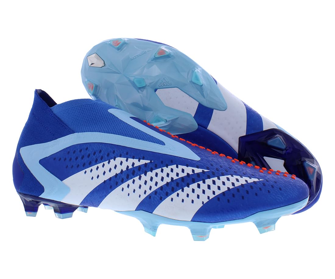 adidas Predator Accuracy FG Unisex Shoes Size 12.5, Color: Bright Royal/Cloud White/Bliss Blue