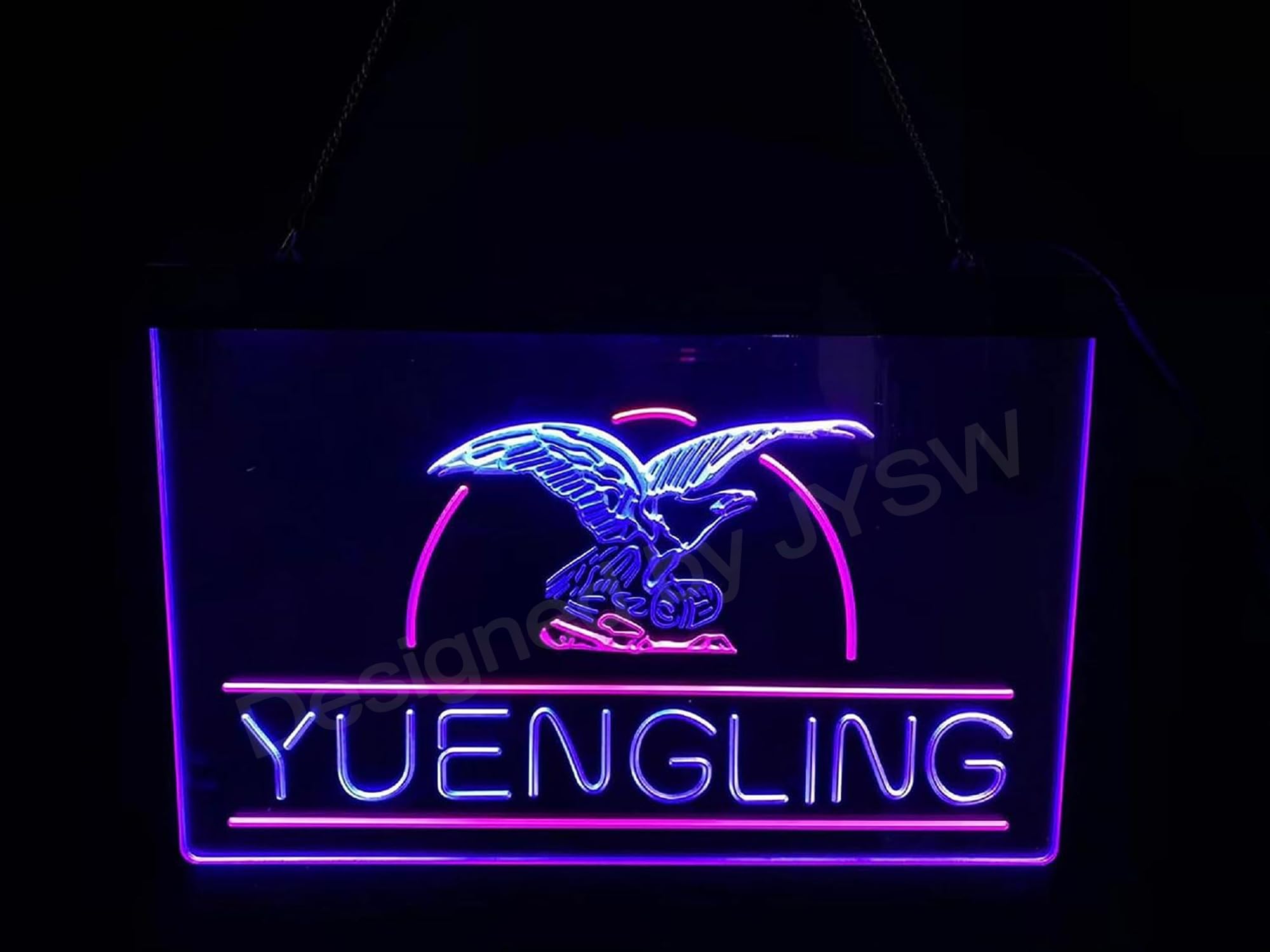 Bar Neon Light Sign Yuenglin Eagle Beer Home Led Lamp Neon Like Signs For Wall Decor Wall Art, Bedroom Decorations, Home Accessories, Party Décor