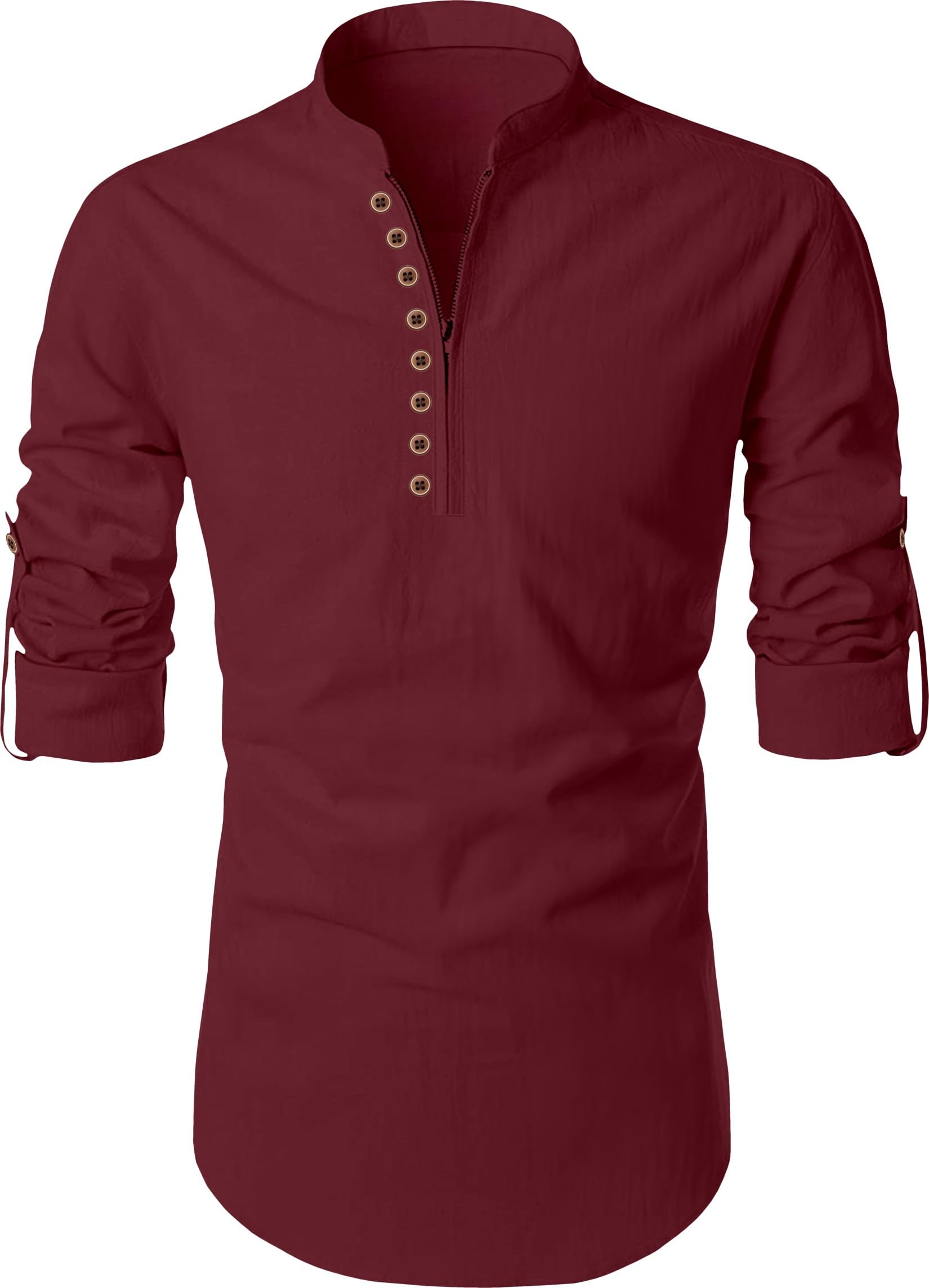 colorwings Cotton Blend Plain Men's Kurta | Mens Casual Kurta | Men Stylish Kurta | Men's Regular Fit | Men Formal Kurta | Men's Slim Fit (M- Size)-picture-10