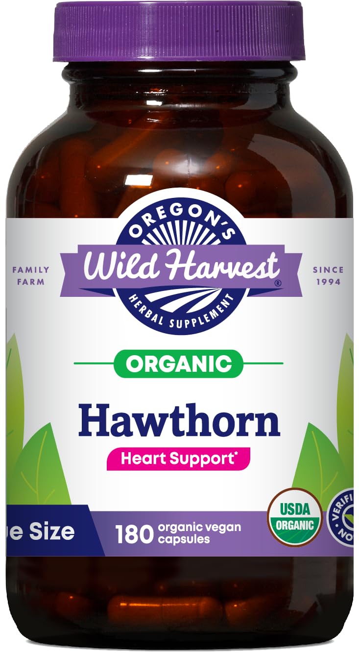 Oregon Wild Harvest Hawthorn Capsules