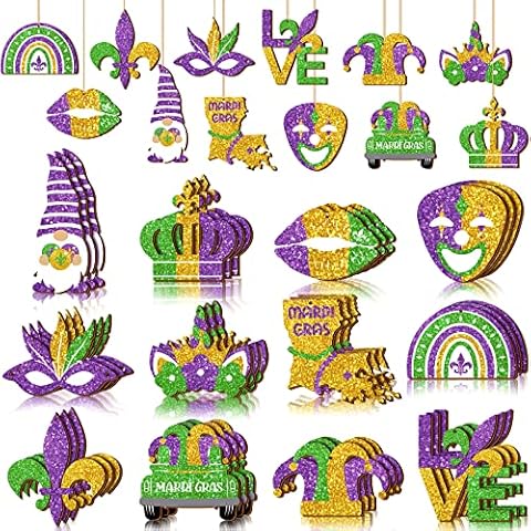 Yalikop Mardi Gras Ornaments Cover