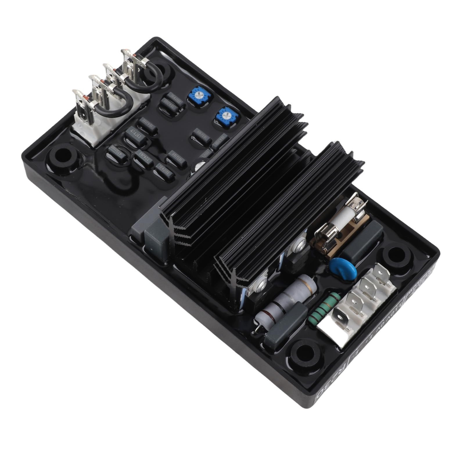 Haofy Regulador de Voltaje Automático R230 AVR de para Generador sin Escobillas - Diseño Simple para Entusiastas del Alternador - 1 Regulador de Voltaje Automático