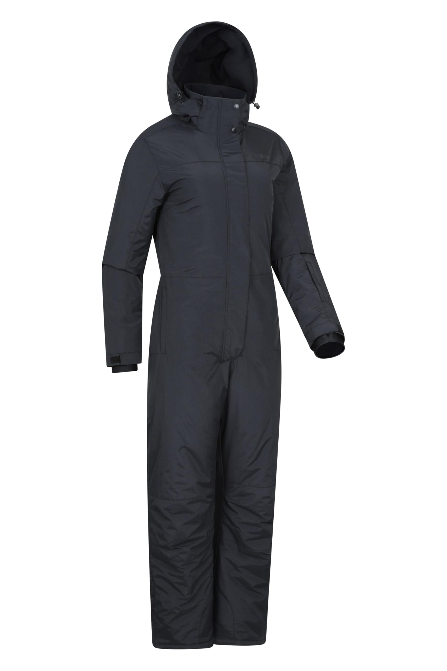 Mountain Warehouse Cloud Skianzug für Damen – Wasserdichter Schneeanzug Verstellbare Kapuze Sichere Taschen Schmeichelhafte Passform – Skifahren, Sport, Wandern, Outdoor