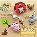 Felt DIY Sewing Kit for Kids Ages 6-12 - Create 12 Adorable Farm Animal Plush Toys (Pig, Sheep, Cow, Chicken) - Fun and Educational Craft Activity with Pre-Cut Felt Pieces and Easy Instructions