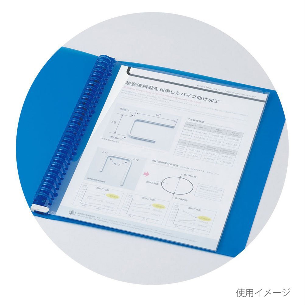Amazon | マルマン クリアホルダー A4 30穴 リフィル 1枚 10冊セット
