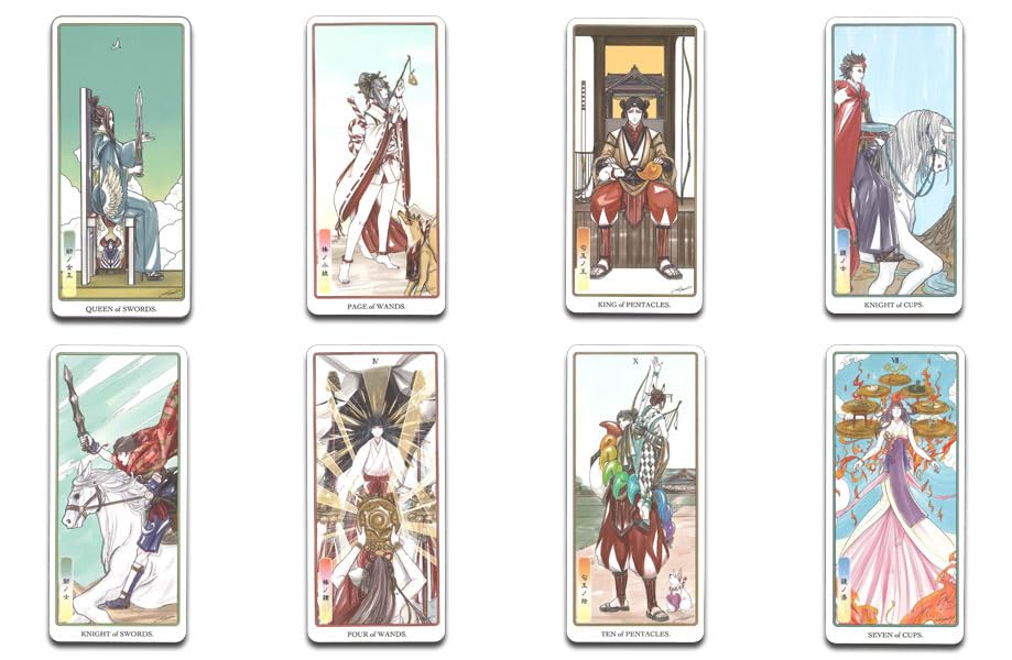 Amazon.co.jp: ニチユー(Nichiyu) タロットカード 83枚 占い 【日本