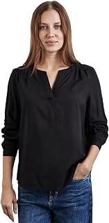 Blusa túnica en Color Liso para Mujer