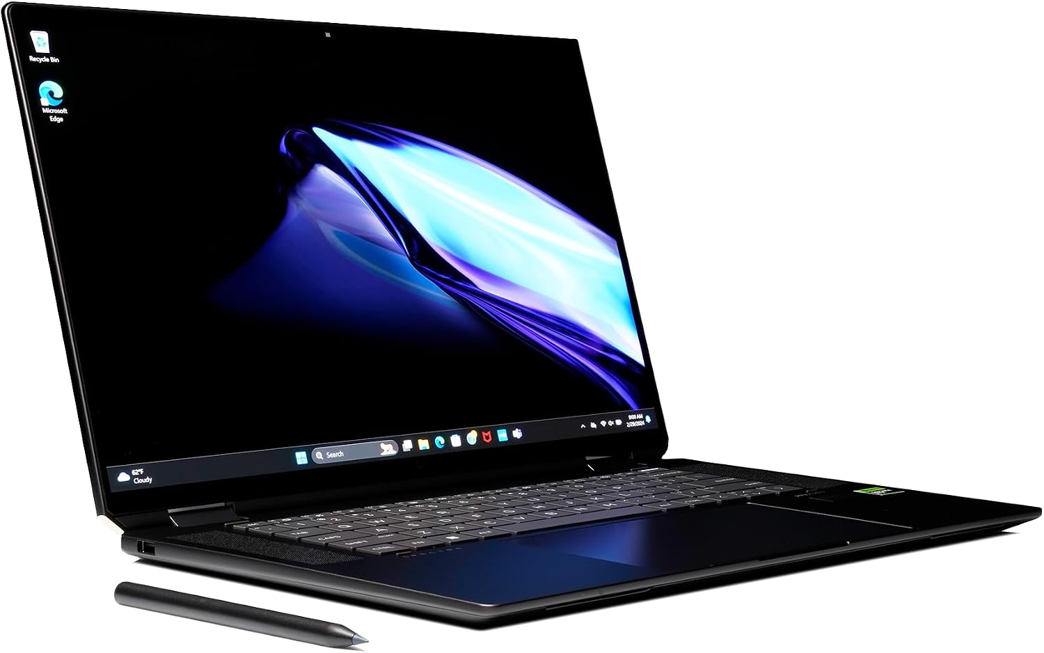 New HP Spectre x360 2-in-1 16-aa0023dx 16" 2.8K OLED, multitouch Intel Evo Ultra 7 155H CPU GeForce RTX 4050 GPU 6GB Active Pen Plus Stylus Pen Light (4TB SSD|32GB RAM|Win 11 PRO)