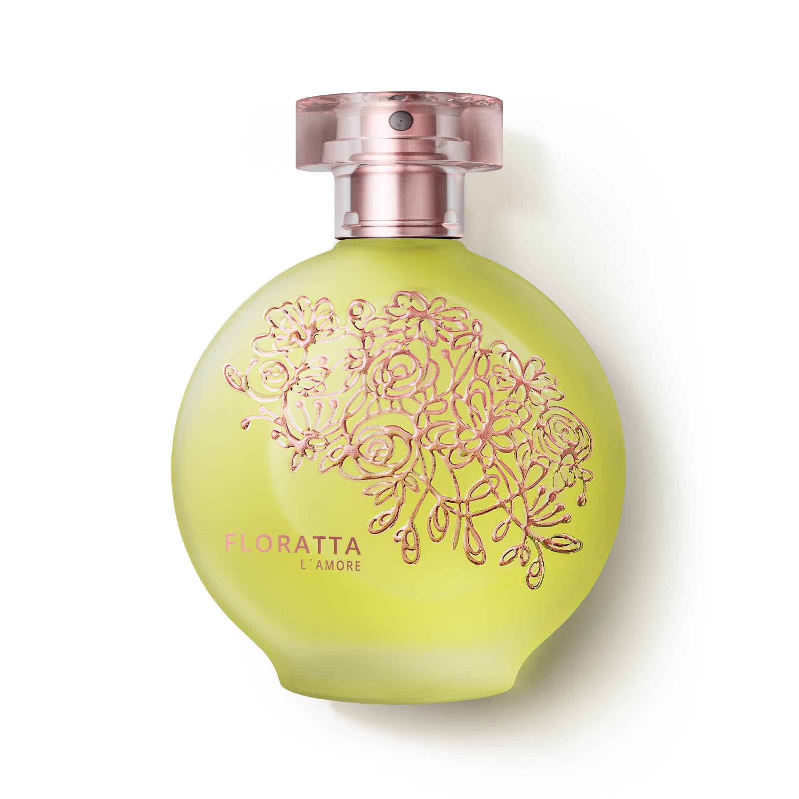 O Boticário Floratta L'Amore Eau de Toilette EDT, Perfume Para Mujer | Fragancia Cítrico Floral Albaricoque y Bergamota 75 ml