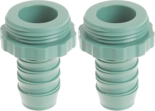 Orbit 57189 - Adaptador de poliestireno (1 pulgada, 2 unidades), color verde