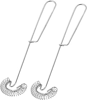 Fouet En Spirale Fouet En Acier Inoxydable Fouet Robuste Agitateur De Sauce Mélangeur De Lait Ustensiles De Cuisine À Main En Acier Inoxydable Pour Mélanger Agitation Mini Fouet À Ressort 2 Pièces