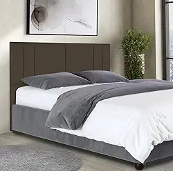 Cabeceira de Cama box com pé (Queen 1,60) - Vários Modelos e Cores (Marrom, Tulipa)