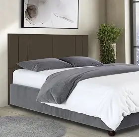 Cabeceira de Cama box com pé (Queen 1,60) - Vários Modelos e Cores (Marrom, Tulipa)