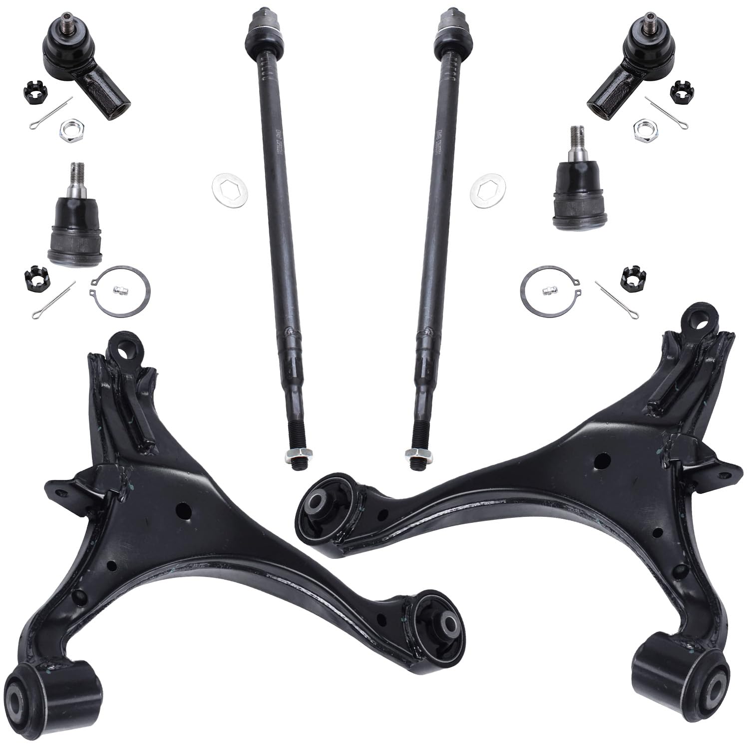 Detroit Axle - 8pc Front End Suspension Kit for 2001-2005 Honda Civic EL 2