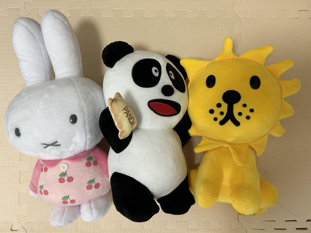 パンダ抱っこミッフィー ミッフィースタイル チャイナドレスミッフィー