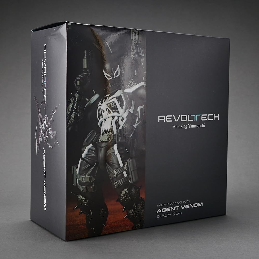 REOZIGN Figurina Venom, Figurine Di Anime Agente Venom 20 Cm / 7,9 Pollici, Modello Di Manga Di Cartone Animato In PVC Fatto A Mano