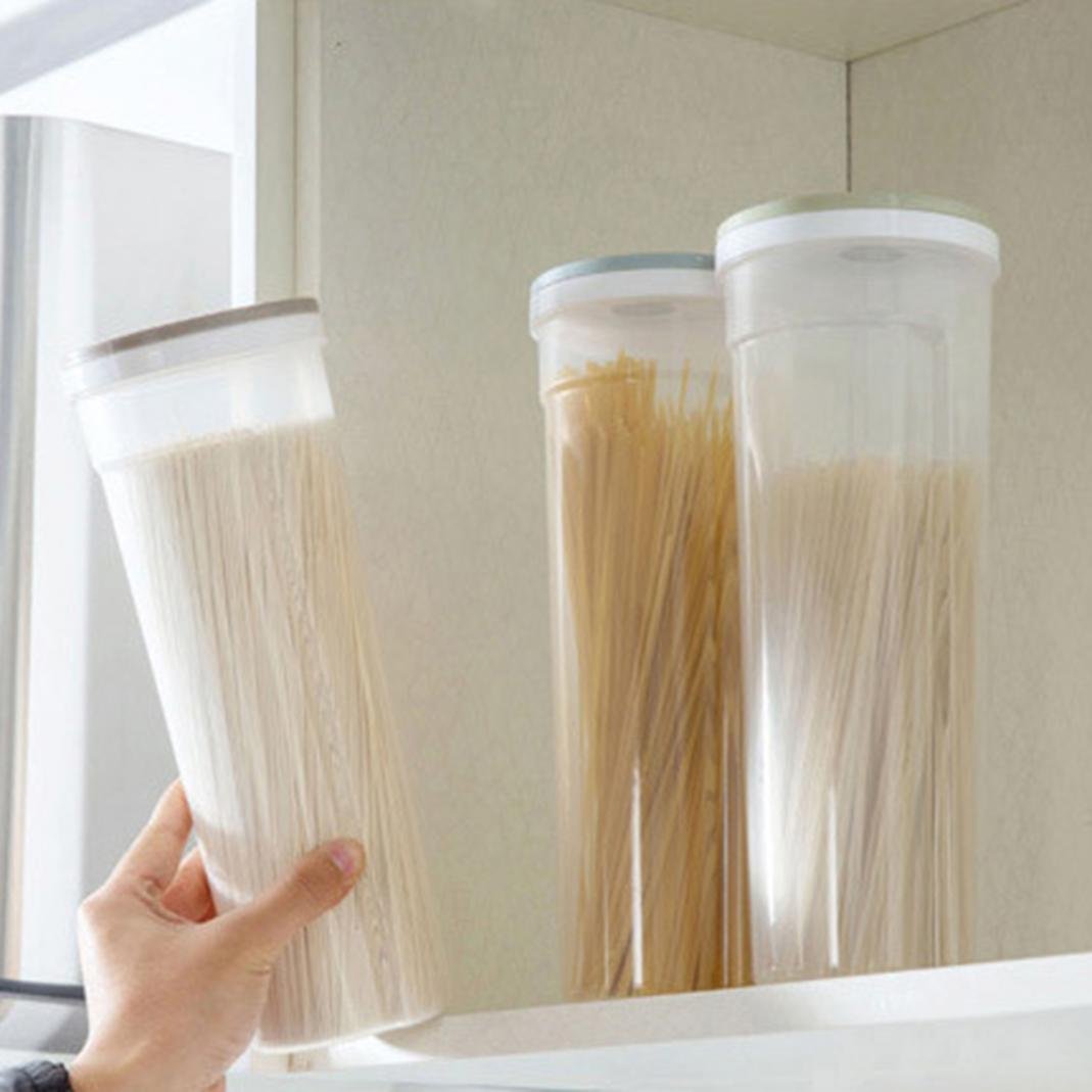 Großhandel Küche große klare Kunststoff luftdicht Vakuum Lebensmittel Müsli Kaff
