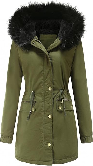 wine colored winter coat