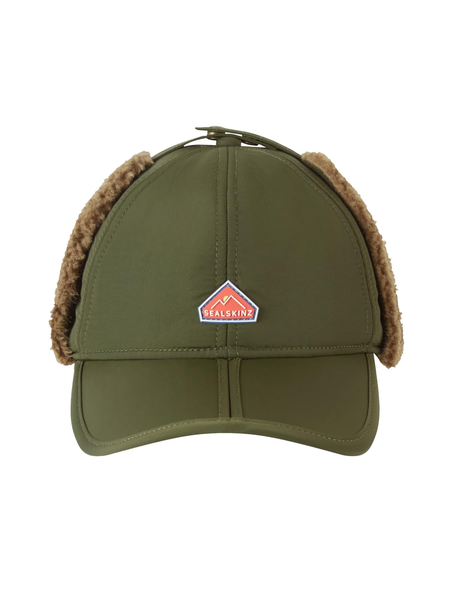 SEALSKINZ | Waterproof Upton | Extreme Cold Weather Puffer Hat Olive