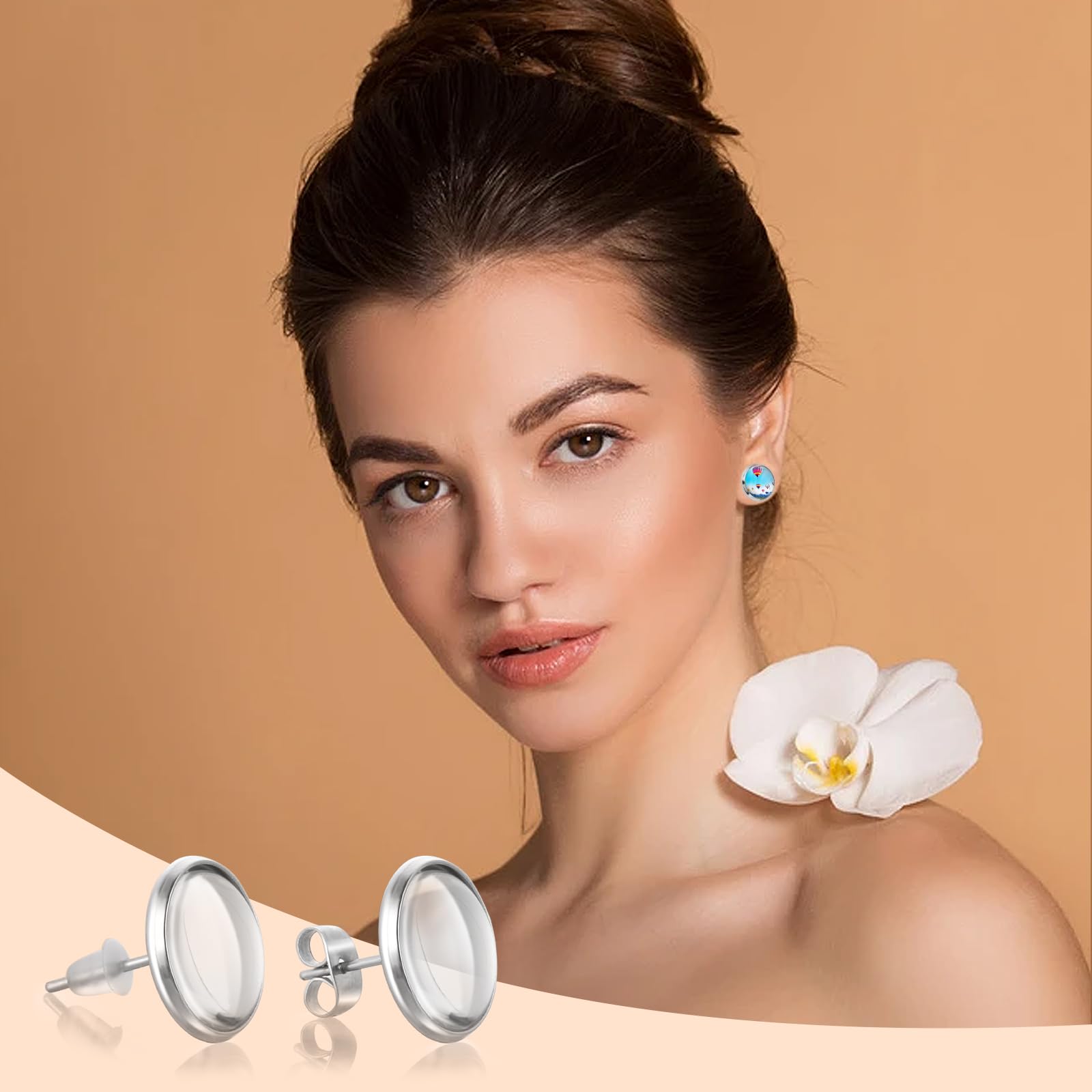 10 Paar Glas-Tieraugen 20 Mm – Runde Cabochons Mit Flacher Rückseite Für Basteln, Puppen, Tiere