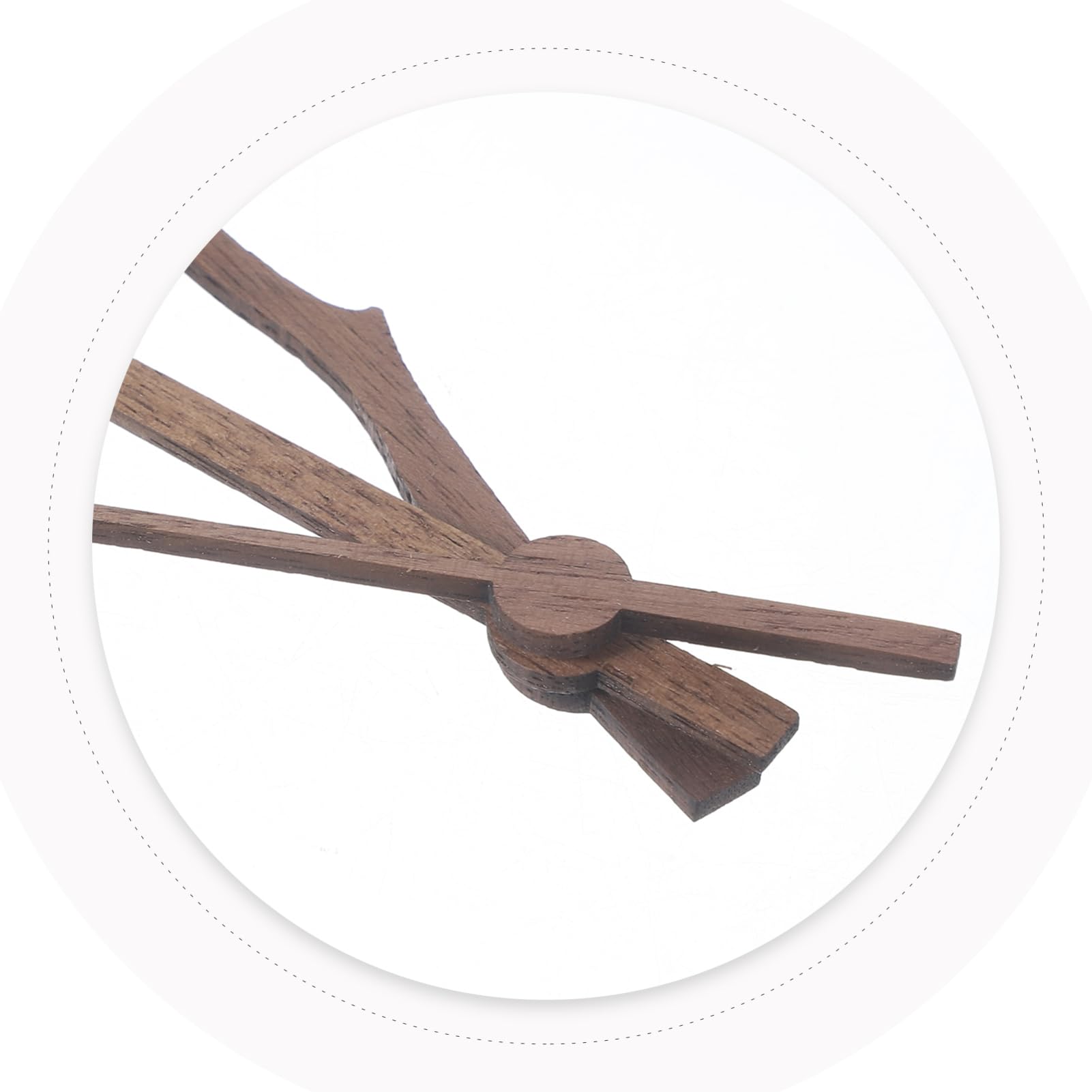 Lurrose 20 Sätze Uhrzeiger Gesichter Ersatz Hände groß Schwarz klein Zeiger Einer Wanduhr aus Holz Zeiger Einer Holzwanduhr