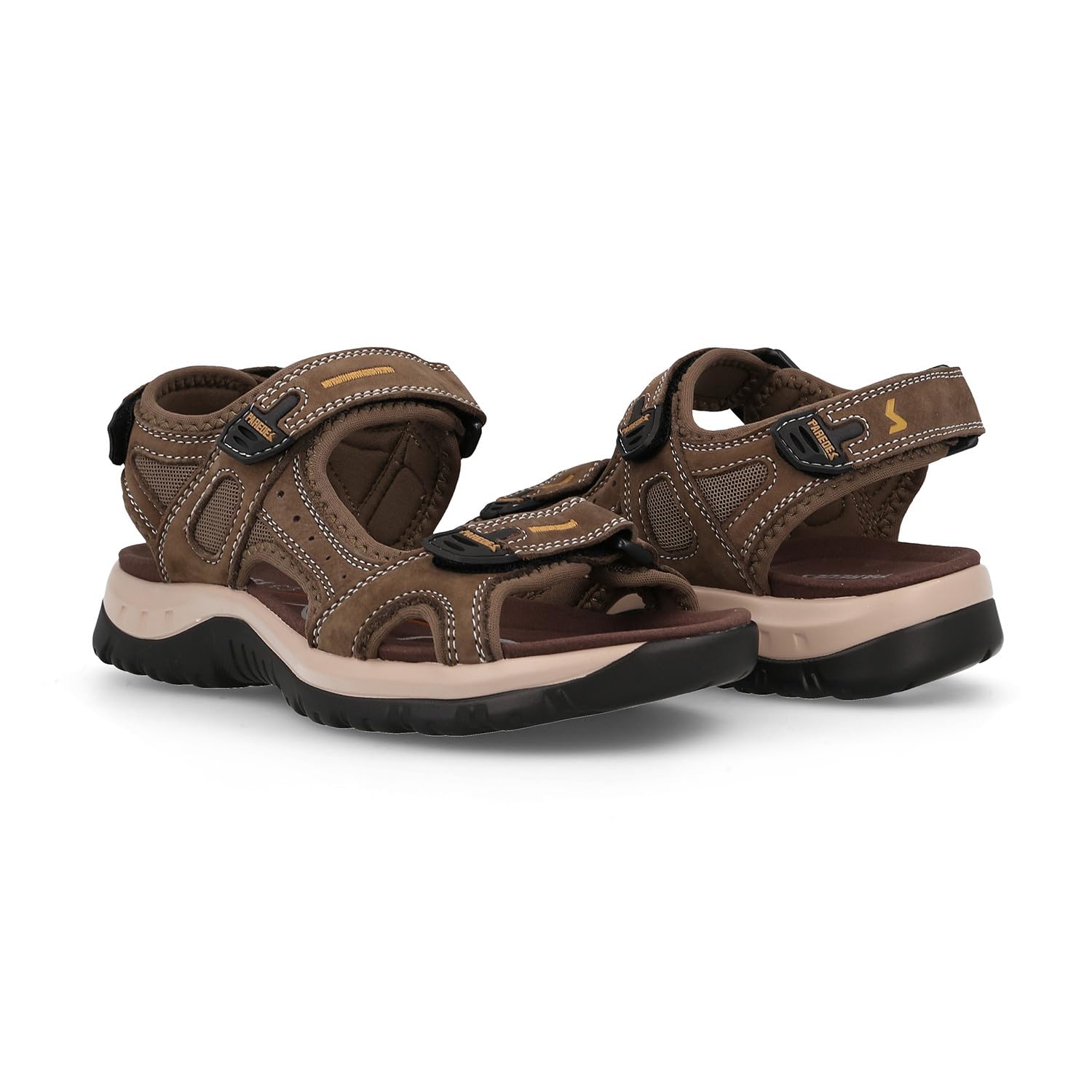 Paredes - Sandalias outdoor mujer Banyotes marrón oscuro