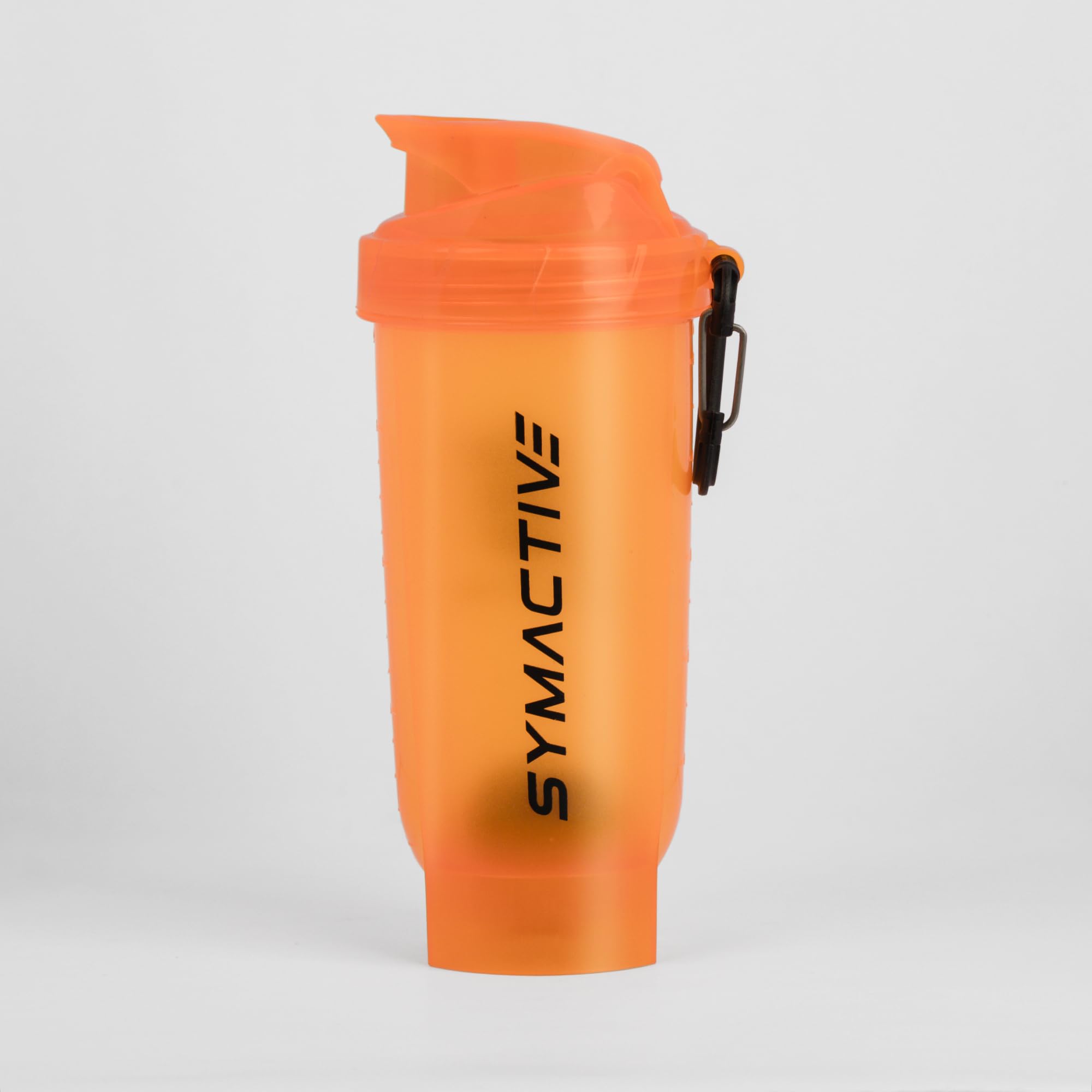 Amazon Brand - Symactive Leakproof Unbreakable Gym Protein Shaker Bottle with Rounded Bottom, Blender Ball & Hook, BPA-Free (Color: Orange, 600 ml),Plastic (B0C23VL6Q7) Amazon Price History, Amazon Price Tracker