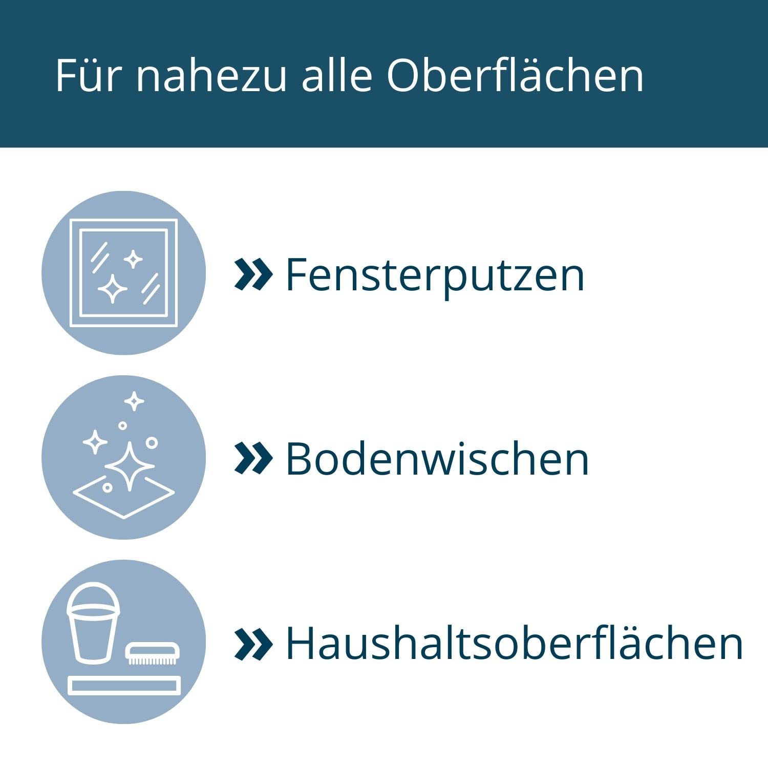 Ha-Ra Fenster-Putz-Set I Fensterwischer 32cm I Konzentrierte Vollpflege 500ml I Rollfix zur perfekten Dosierung I Fenster Reinigungsset I Wischer, Reinigungskonzentrat & leere Rollfix-Flasche
