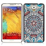 ABC(TM) Fashion Totem Flower Painting Hard Skin Case Cover For Samsung Galaxy Note 4 N9100