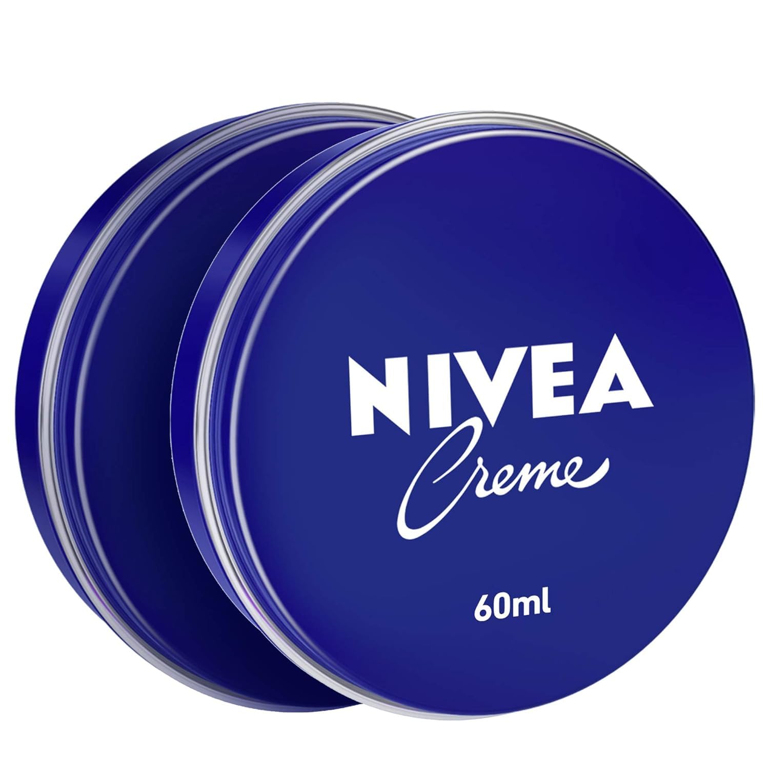NIVEACreme, Universal All Purpose Moisturizing Cream, Tin 60ml, Pack of 2