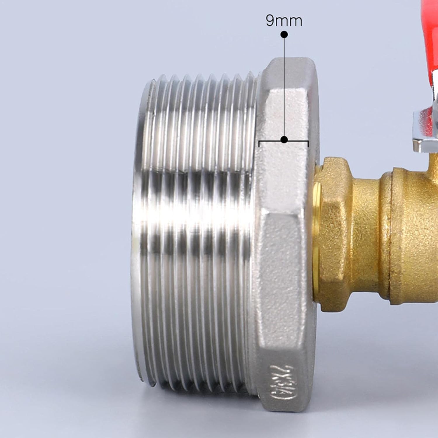 ADAPTATEUR DE ROBINET De Sortie IBC Robinet De Sortie 1 S60x6 Bouchon à Bille P EUR 16,78 - FR