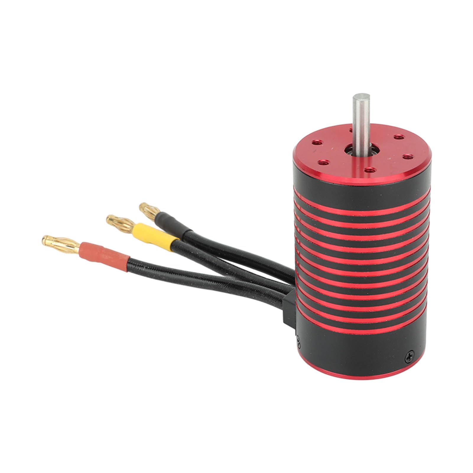 Motore Brushless, Potenza Stabile, Rotore a Coppia Elevata, Bobina in Rame Resistente Alle Alte Temperature, Set Servomotore Brushless, Coperture in Alluminio per (3800KV)