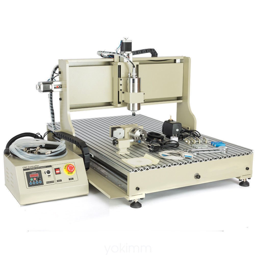 TFCFL CNC 6090 Router fully assembled with control box and accessories