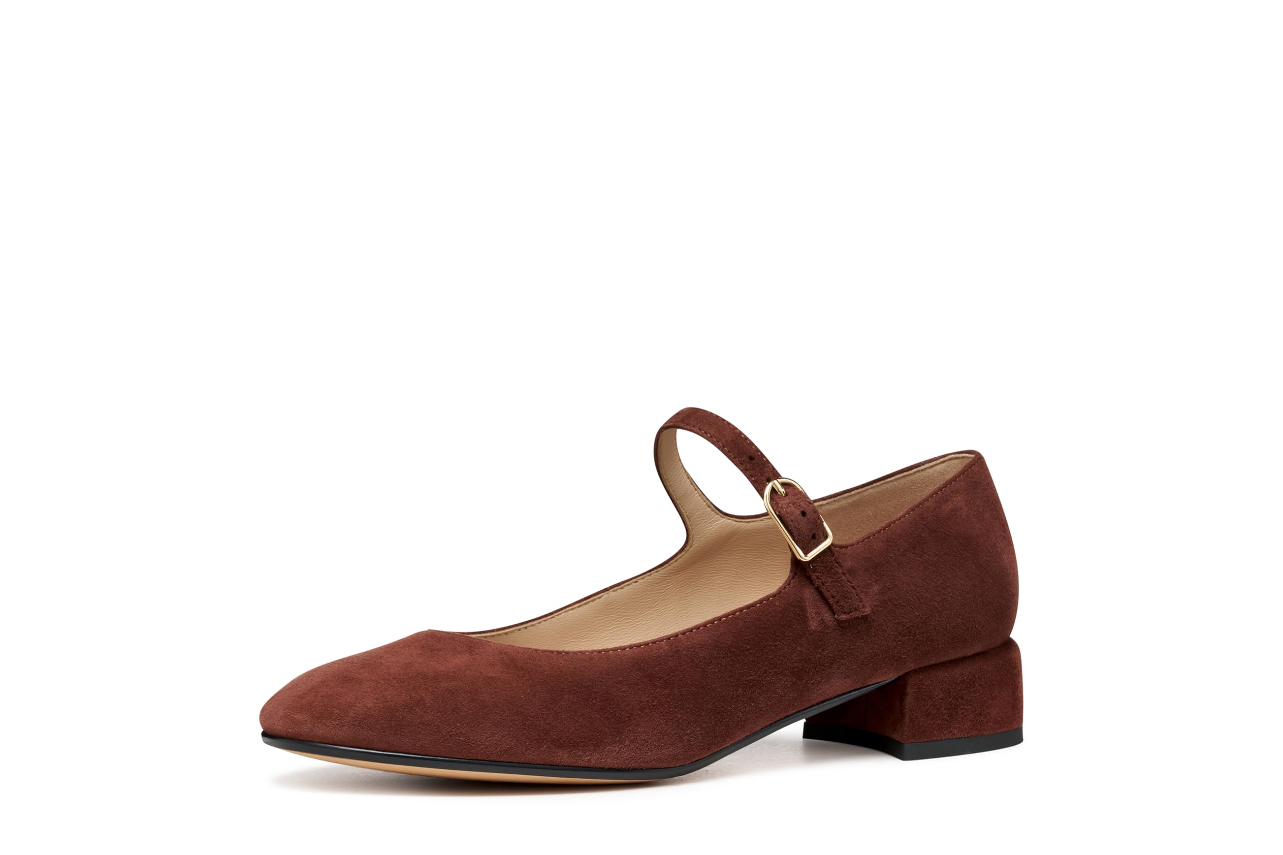 Geox Womens Dfloretia Mary Jane Flat, Red, 2.5 UK