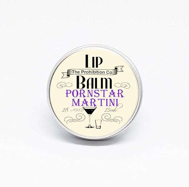 Pornstar Martini Lip Balm, Vegan, 15ml Tin