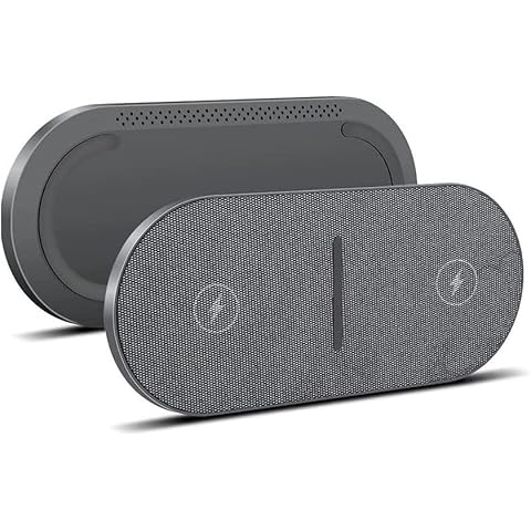 Wireless Charger Dual Wireless Charger Pad 20W Fast Wireless Charging Station for iPhone 14 13 12 11(Pro, Pro max)/13 12 Mini/SE 2/XR/XS Max/X/8plus,Samsung Galaxy S22/S21/S20/Note 20/10,Air Pods Pro Cover