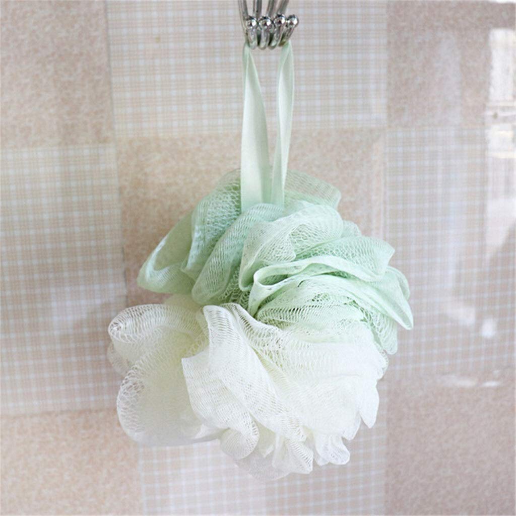 Ręcznik złuszczający Myjka Szczotka do ciała Gąbka do ciała Gąbka pod prysznic Loofah Gąbka do kąpieli Pufa Mesh Ball Złuszczające rękawiczki złuszczające Premium Scrubber (kolor: A) (C)