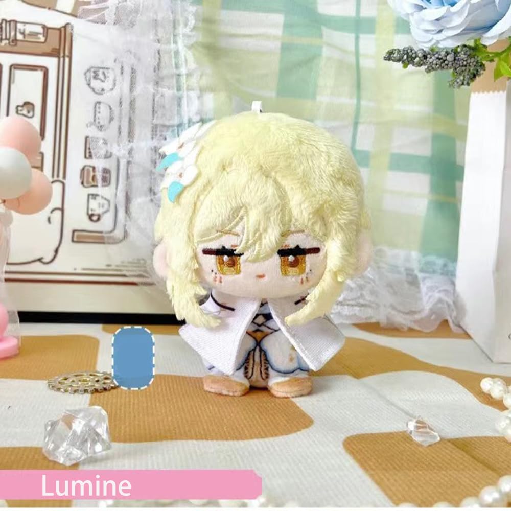 Anjinguang Anime Furina Plush Figure 12cm Lynette/Citlali/Yae Miko/Hu Tao Soft Stuffed Mini Hug Pillow Wallet Pendant Schoolbag Accessories - Image 3