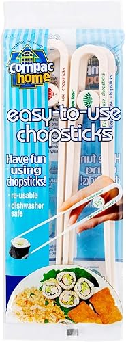 Miniatura 3 de Compac Home Palillos fáciles de usar, plástico apto para lavavajillas, ideal para todas las edades, fiestas, relleno de calcetines, 4 unidades