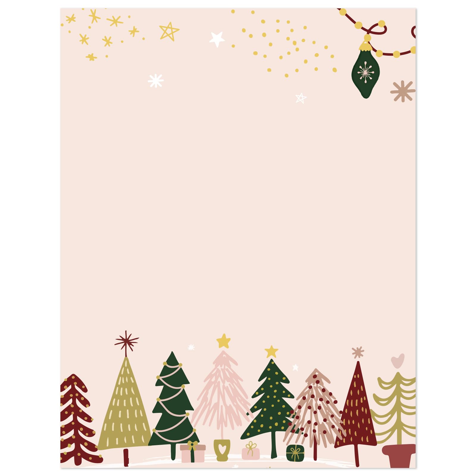 Whaline 12 Designs Christmas Pattern Paper Set A5 Size 60 - View #6