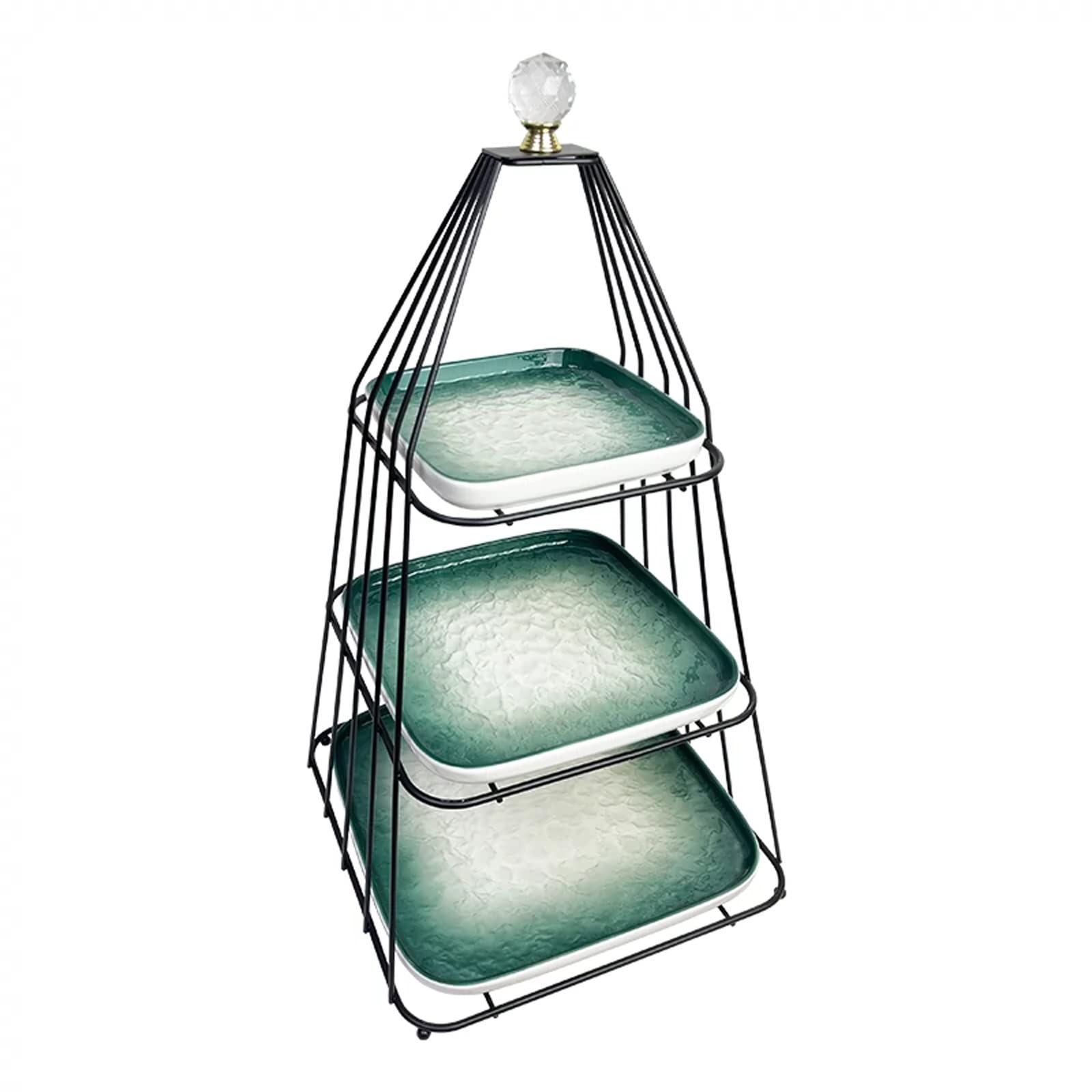 Mesa de postre, plato for pastel(White)